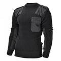 Mil-Tec brand Men Sweater German pullover Commando Jumper Black sweater Wool