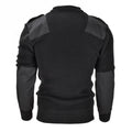 Mil-Tec brand Men Sweater German pullover Commando Jumper Black sweater Wool