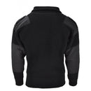 Mil - Tec Brand Sweater Austrian Army style Alpine Pullover Knit Men Black Wool - GoMilitar