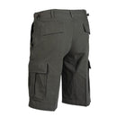 U.S. Army style olive drab ripstop bermuda shorts with multiple pockets, durable and lightweight design