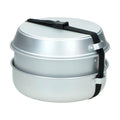 MIL-TEC camping stove set outdoor cookware kit alcohol burner aluminum pot pan