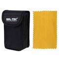MIL-TEC Collapsible Binoculars 10x25 Clear View Protective Nylon Bag Camo