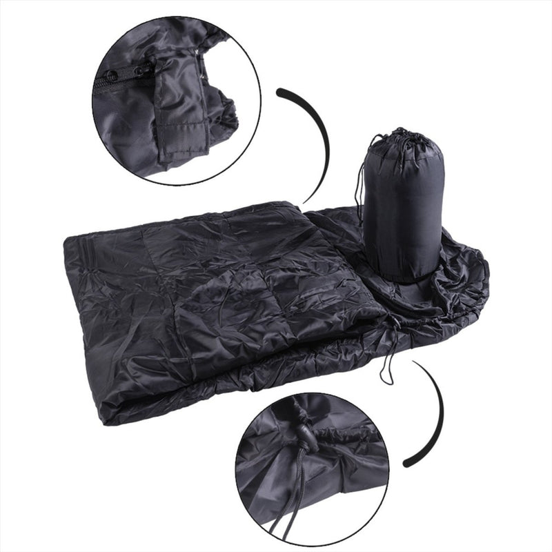 MIL-TEC COMMANDO Sleeping Bag 225cm 2 Way Zipper Left Side Lightweight
