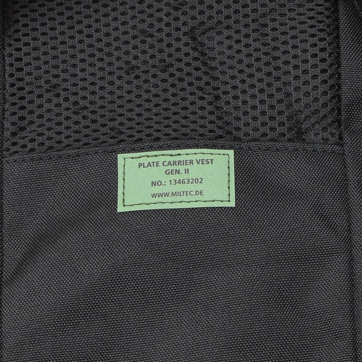 MIL-TEC GEN II military plate carrier tactical vest combat modular waistcoat Black