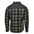 MIL-TEC German Military Lumberjack jacket plaid checkered warm black olive NEW