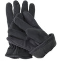 Mil-Tec Gloves Men Warm Fleece THINSULATE™ lining Black Winter tactical gear