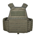 MIL-TEC LASER CUT modular plate carrier tactical combat vest molle Olive