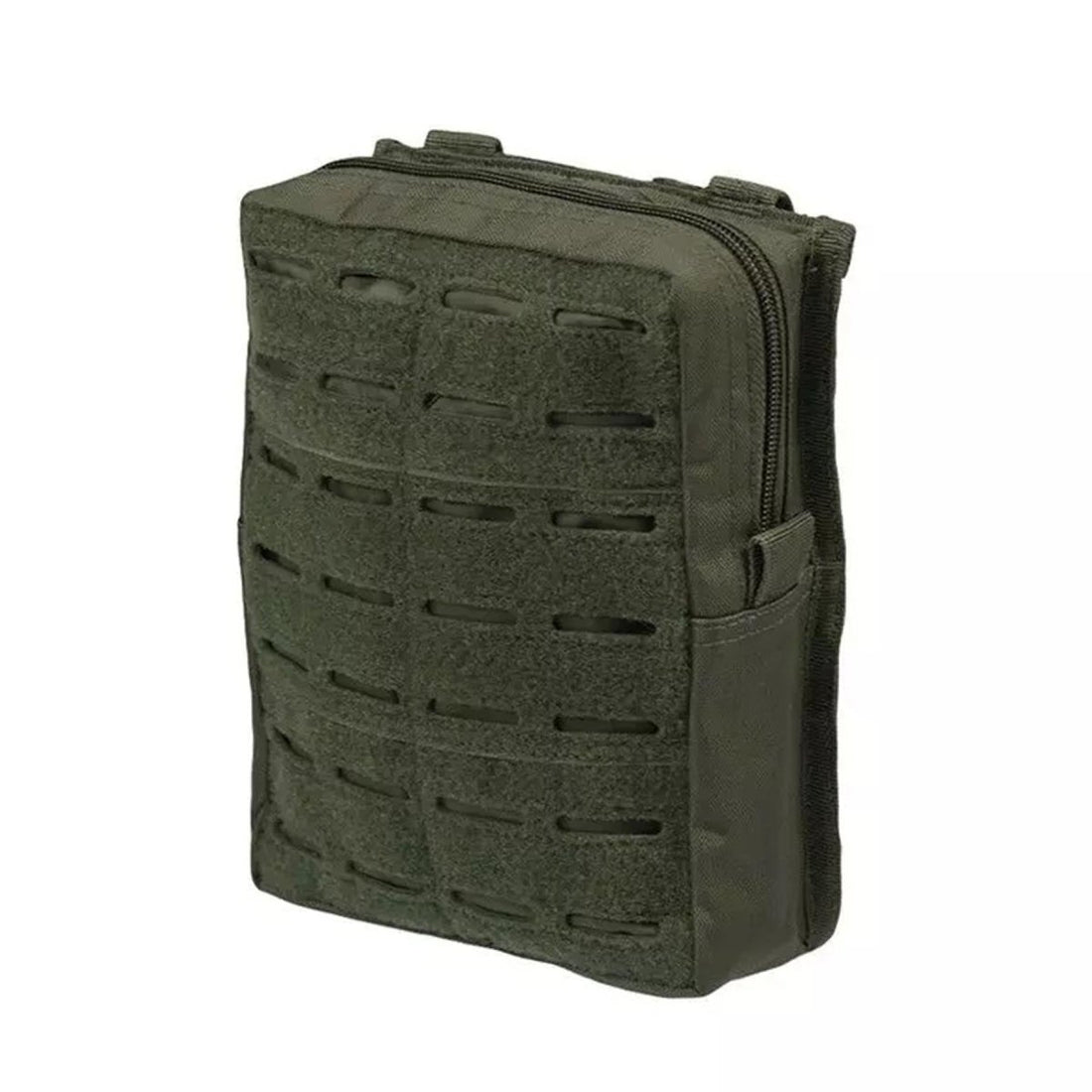 MIL-TEC laser cut tactical belt pouch field utility case molle large bag olive