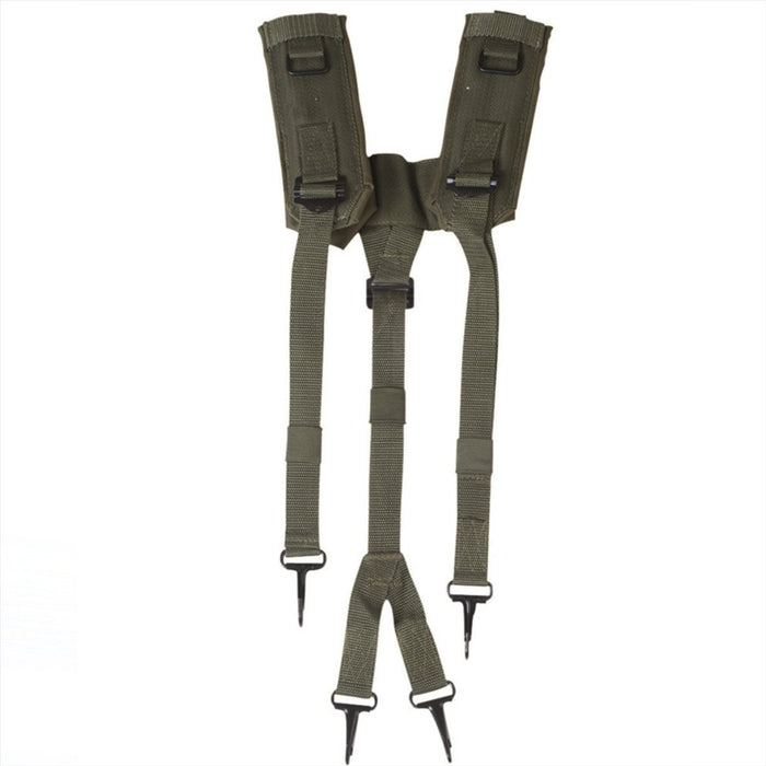 MIL-TEC LC2 Y-Strap Suspender Military Load Bearing Harness ALICE System, Olive color, Tactical Belts - GoMilitar