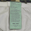MIL-TEC cold weather camouflage pants with waterproof, windproof fabric and detachable braces, size small regular.
