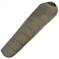 MIL-TEC MUMMY Sleeping Bag 230cm Warm 3D Hollowfibre Compression Bag Olive