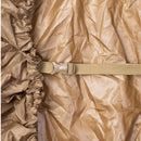 MIL-TEC Rucksack Cover Adjustable Polyurethane Coated Raincover To 80L Coyote