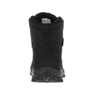 Rear view of MIL-TEC Tactical Boots Breathable Advanta Material Waterproof Outdoor Black showing heel and sole design