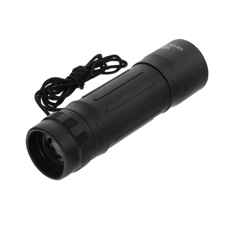 MIL-TEC Tactical Monocular 10x25 Military Scope Outdoor Surveillance Black