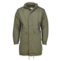 MIL-TEC U.S. military style M51 hooded parka quilted detachable liner olive NEW