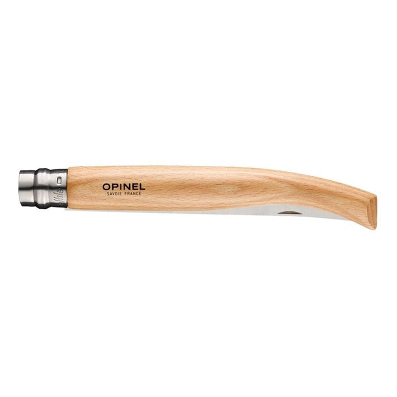 Opinel Beech Effilé 15 Filleting Fish Knife Stainless Steel Foldable Blade