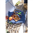 Opinel Nomand Cooking Set Outdoor 5 Piece Knife Board Towel Travel Kit Blue - GoMilitar