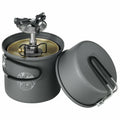 OPTIMUS CRUX LITE TACTICAL Cook System Gas Stove Camping Hiking Woods Burner Pan
