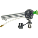 Adjustable liquid fuel burner component for Optimus Nova multi-fuel outdoor camping stove system