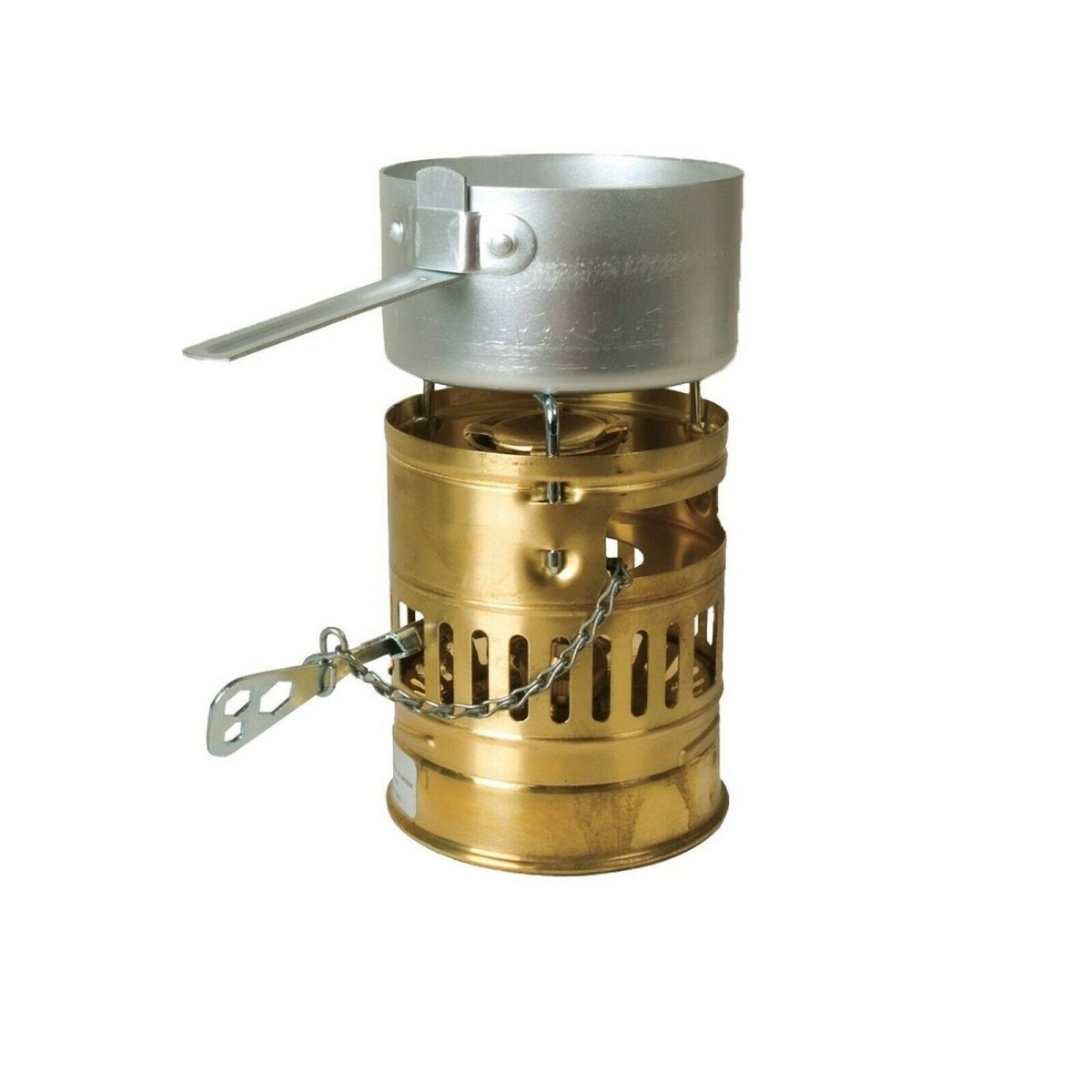 OPTIMUS SVEA Stove Classic White Gas Burner Light Gasoline Solid Brass Can Fuel