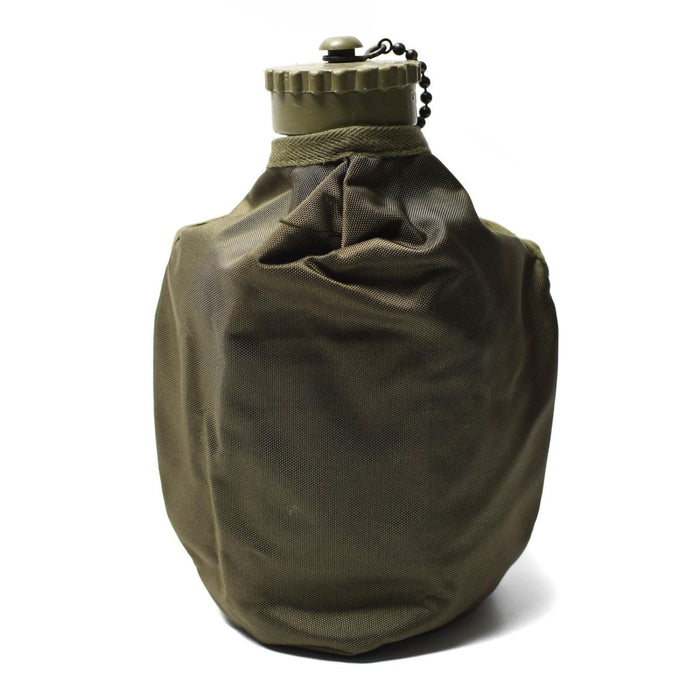 Original Austrian Military Field Troops Canteen Alice Clips Pouch Olive - GoMilitar