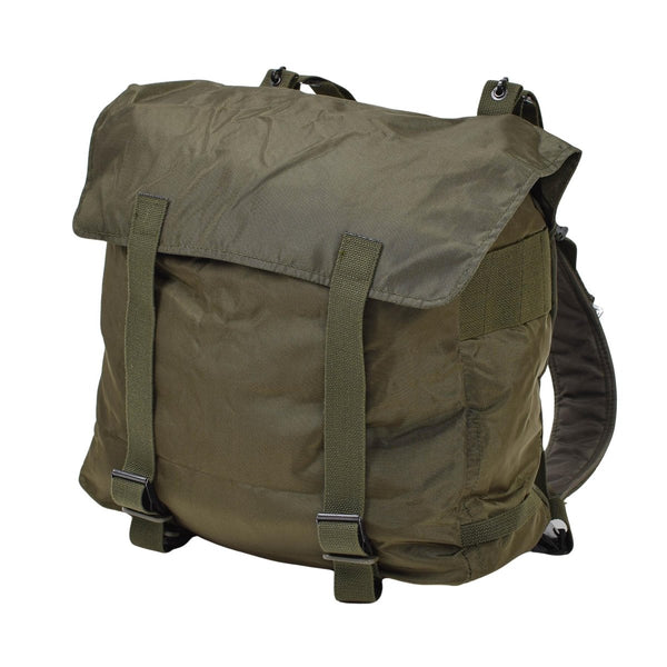 Original Austrian military tactical field bag olive coated backpack camping NEW - GoMilitar