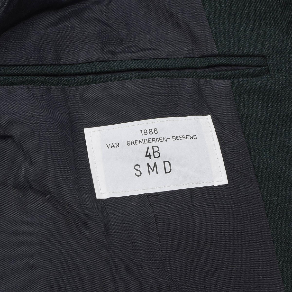 Original Belgian army blouse jacket field troops casual wool blouson green NEW