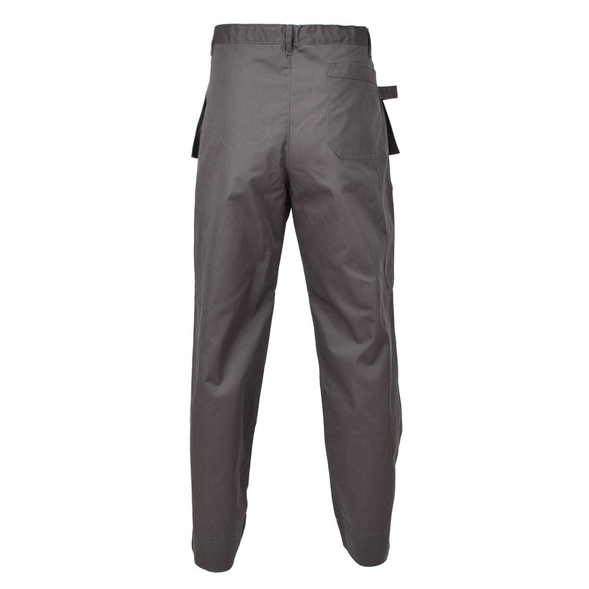 Original Belgian Army cargo pants work reinforced knees extra pockets gray NEW