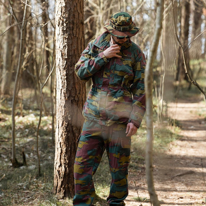 Original Belgian army military combat M90 field pants JIGSAW trousers surplus