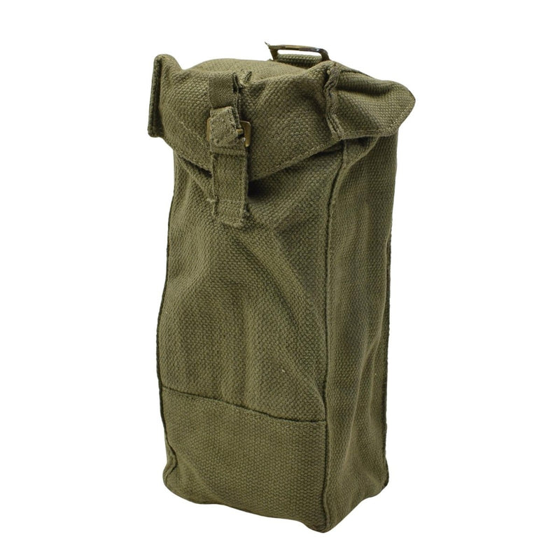 Original Belgium Army Durable Canvas material medium Magazine Pouch bag Olive