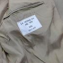 Original Belgium Military Formal Jacket Metal Buttons Shoulder Epaulettes Khaki - GoMilitar