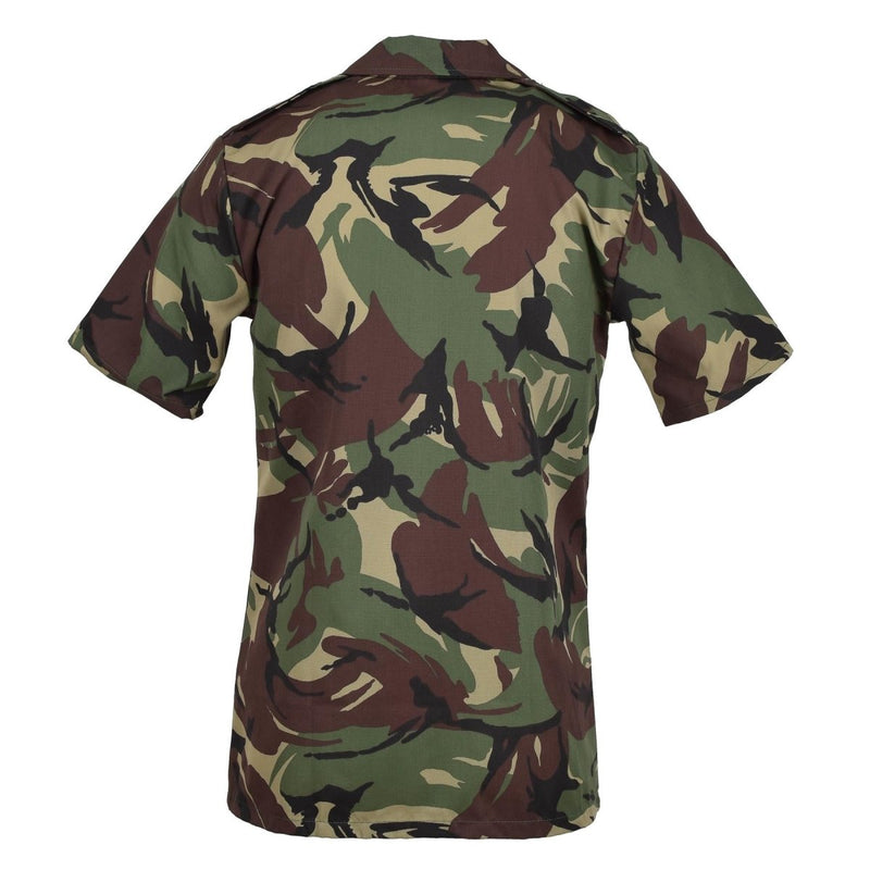 Original Botswana Military woodland combat short sleeve shirts lightweight NEW - GoMilitar