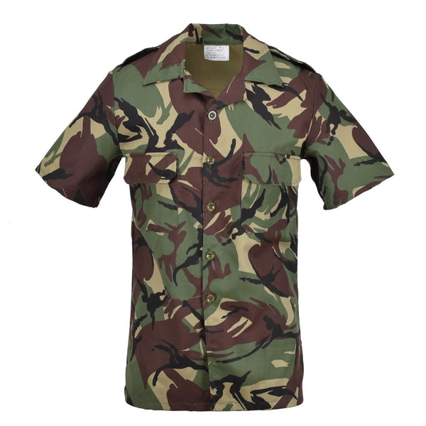 Original Botswana Military woodland combat short sleeve shirts lightweight NEW - GoMilitar