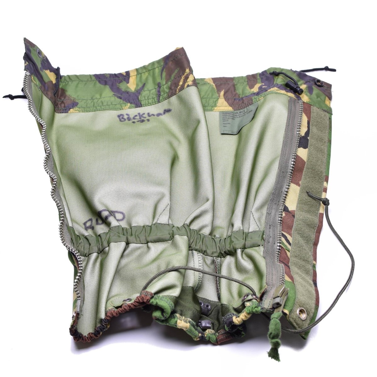 Original British Army DPM Camouflage Gaiters Waterproof STANDART Size NEW
