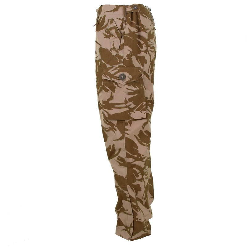 Original British army pants desert DP field troops combat windproof BDU trousers - GoMilitar
