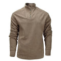 Original British Army PCS Thermal Combat Undershirt Half Zip Light Olive
