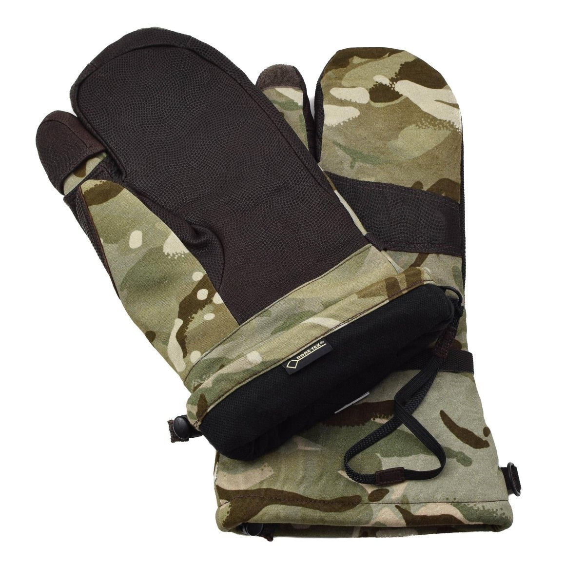 Original British Army Shooting Mittens Military Cold Weather MTP Camo