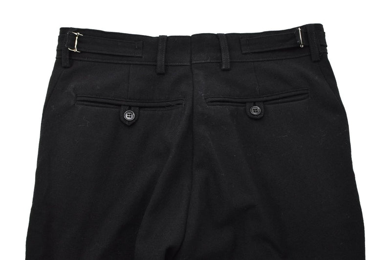 Original British military uniform pants dress royale navy class 2 black wool NEW