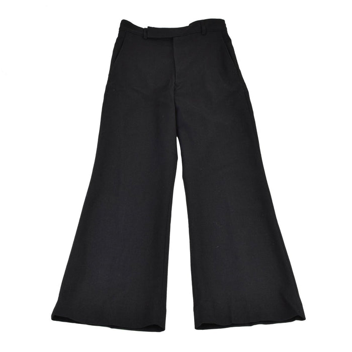 Original British military uniform pants dress royale navy class 2 black wool NEW - GoMilitar