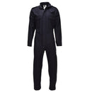 Original British Military Wool Coveralls Front Zip Button Closure Black - GoMilitar