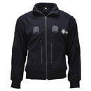 Original British Strathclyde Police Jacket Elasticated Cuffs Hemline Black - GoMilitar