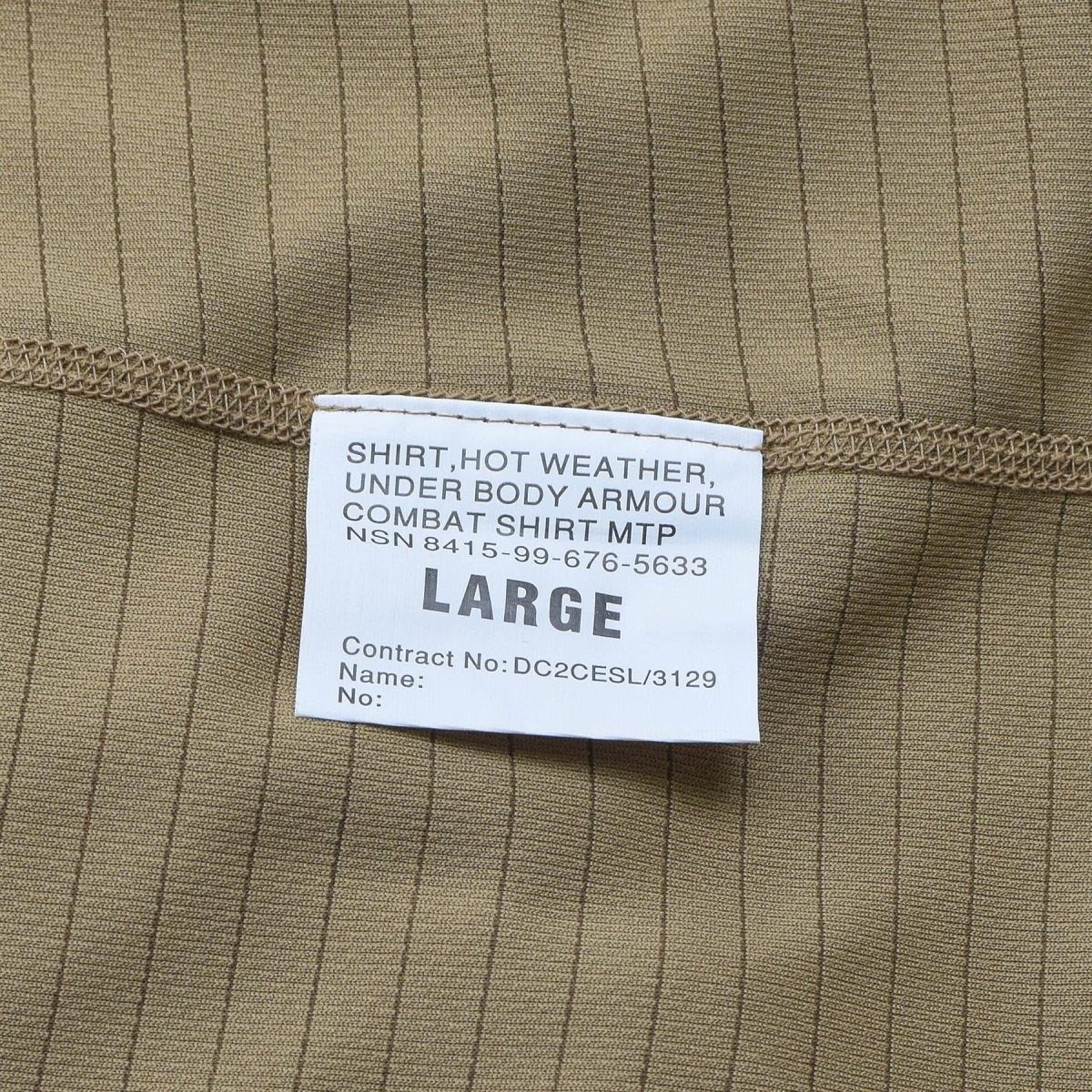Original British under body shirt UBAC MTP camo military issue NEW