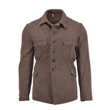 Original Bulgarian Military classic jacket wool winter brown warm windproof NEW