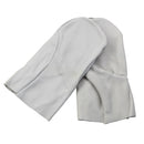 Original Bundeswehr Military Mittens 2 Finger Thumb Seperate Leather White - GoMilitar