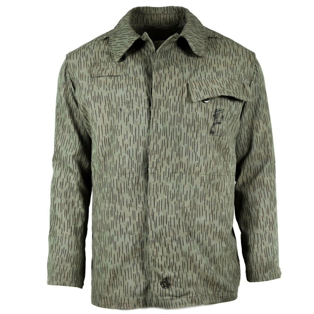 Original Czech army military combat M60 field jacket parka Rain drop camouflage