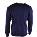 Original Czech army Sweater Jumper Blue Wool V-neck military surplus NEW