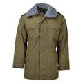 Original Czech military jacket parka M85 w liner hooded long hem army Olive