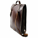 Original Czech Military Shoulder Bag Map Case Document Case Brown