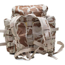 Original Czech Republic military molle backpack in desert camo with 30L capacity and quick-release straps for easy access.