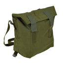 Original Danish Military Shoulder bag Roll-top Nylon PVC coated Olive - GoMilitar